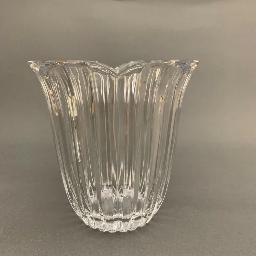 Clear‎ Glass Panels Candy Dish with Lid 8
